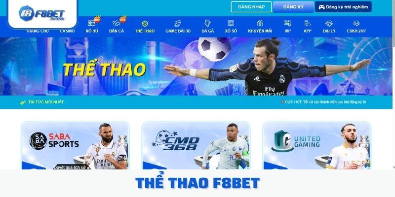 Thể Thao F8bet | Thỏa Mãn Đam Mê Cá Cược Rinh Quà Khủng